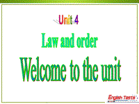 牛津译林版英语选修10《Unit4 Welcome to the unit》课件