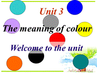 牛津译林版英语选修9《Unit3 Welcome to the unit》课件