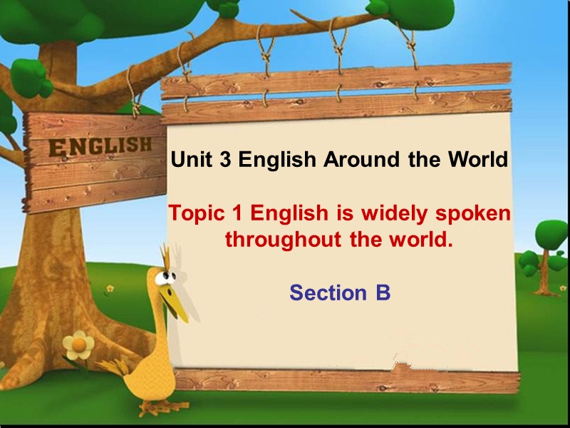 仁爱版九年级英语上册Unit 3 Topic 1 Section B课件_第1页
