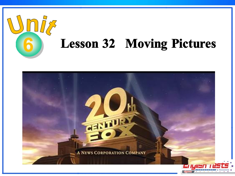 冀教版英语九年级上Lesson 32 Moving Pictures精品课件_第2页