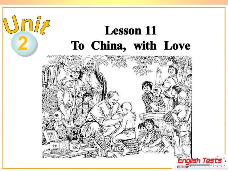 冀教版英语九年级上Lesson 11 To China, with Love精品课件_第2页