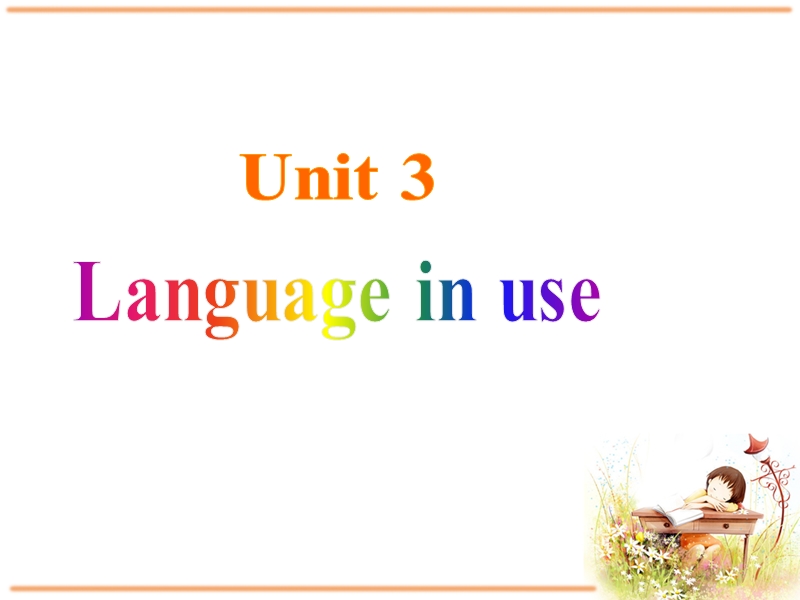 外研版英语七年级上Module1 Unit3课件_第1页