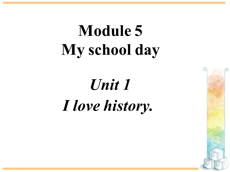 外研新标准初一上Module5 Unit1课件_第1页
