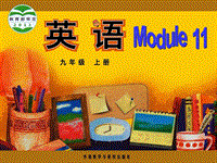 外研版英语九年级上Module11 Unit1精品课件