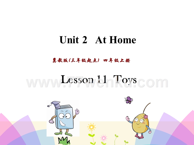 (三起)冀教版四年级英语上册课件：Unit2 Lesson11_第1页