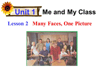 【冀教版】英语八年级上：Unit1《Lesson2 Many Faces, One Picture》课件（1）