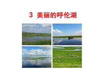 【冀教版】语文二年级上册：第3课《美丽的呼伦湖》ppt课件（4）