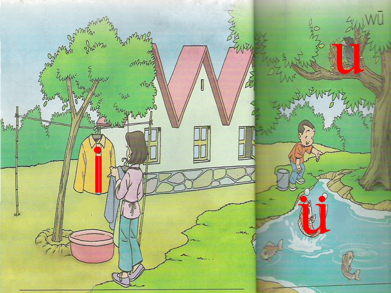 【北京版】语文一年级上册：《汉语拼音i u ü》ppt课件_第3页