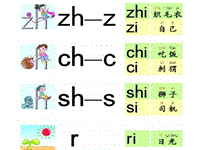 【长春版】语文一年级上册：第3单元（zh ch sh r）课件