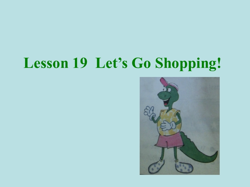 【冀教版】英语四年级上《Lesson 19 Let’s go shopping》课件（3）_第2页
