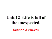 2018年秋新目标九年级英语Unit12 Section A (1a-2d)课件