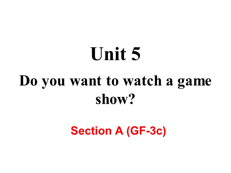 【人教版】2018年八年级英语上册：Unit5 Section A (GF-3c) 课件_第2页
