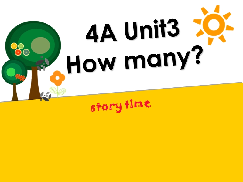 苏教译林版四年级英语上册Unit 3《How many》（story time）课件_第1页