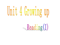 牛津译林版9A Unit 4 Reading I（2）课件