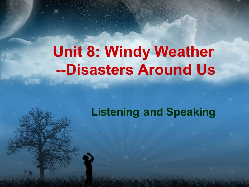 牛津上海版六年级下英语Unit8《Windy weather》课件（1）_第1页