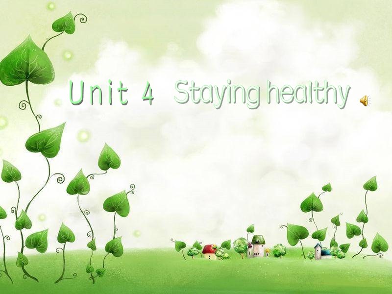 牛津上海版六年级下英语Unit4《Staying healthy》课件（1）_第1页
