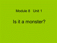 （三起）外研版英语三年级上Module8 Unit1-4课件