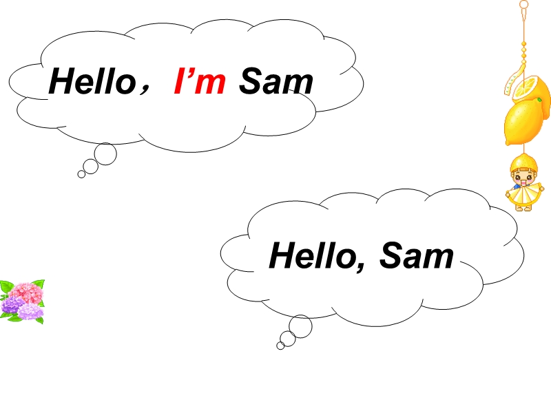 （三起）外研版英语三年级上Module1 Unit1 I'm Sam课件1_第3页