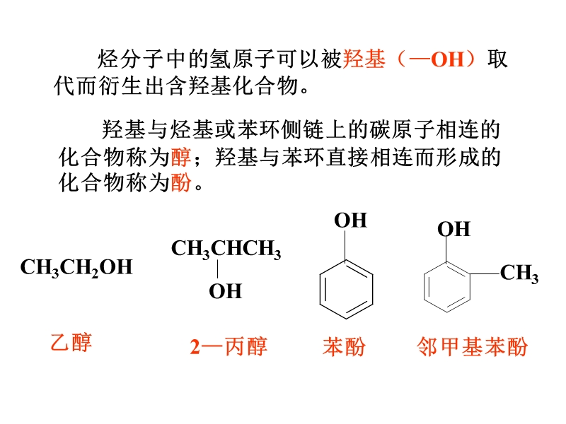 人教版化学选修5课件：3-1《醇酚》（1）（72张ppt）_第3页