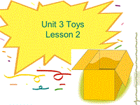 人教版（新起点）英语一年级下：Unit 3 Toys Lesson 2同步课件