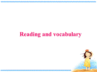 外研版英语必修四课件：Module 3 Reading and vocabulary