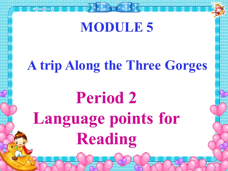 2019春外研版高中英语必修4课件：Module 5 Language points for Reading_第1页