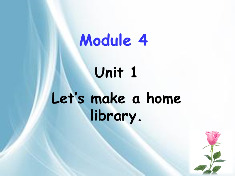 外研版（三起）五年级下英语Module4 Unit1课件_第1页