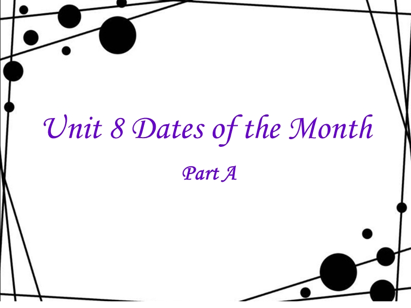 闽教版小学五年级英语下册Unit8 Days of the month Part A课件_第2页