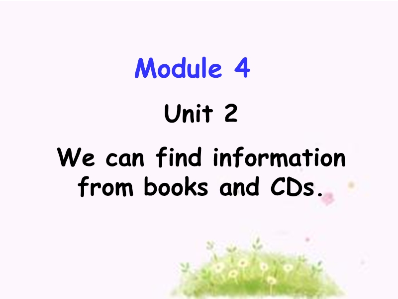 外研版（三起）五年级下英语Module4 Unit2课件_第1页