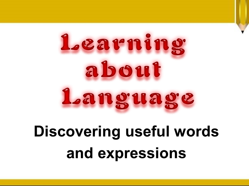 人教新课标英语选修八课件：Unit1 Learning about language_第2页