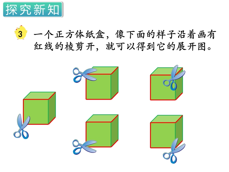 第一单元长方体和正方体（第2课时）展开与折叠ppt课件_第3页