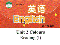 【公开课】牛津译林版九年级上英语Unit2 Reading (I) 课件