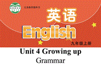 【公开课】牛津译林版九年级上英语Unit4 Grammar 课件
