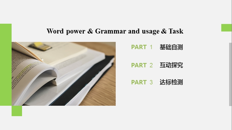 2020译林版高中英语选修八课件：Unit1 Word power & Grammar and usage & Task_第2页