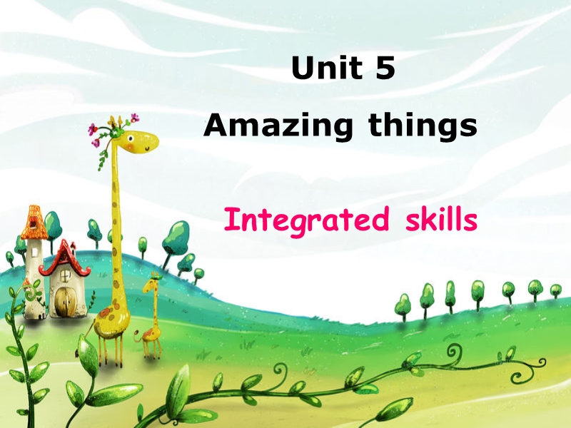 牛津译林版英语7B Unit5 integrated skills课件含听力mp3_第1页