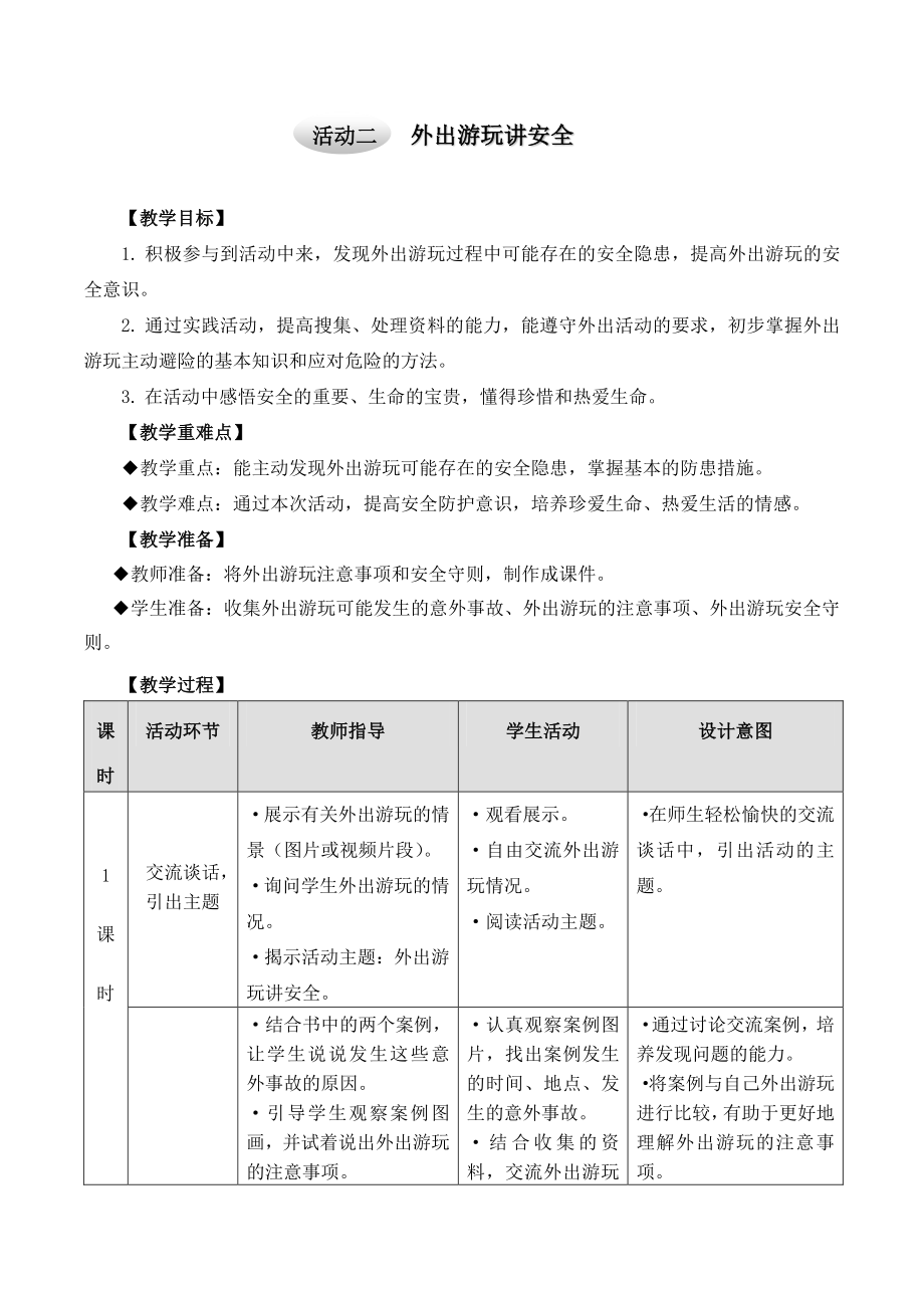 2021年上海科教版四年级下《综合实践活动》全册教学设计_第3页