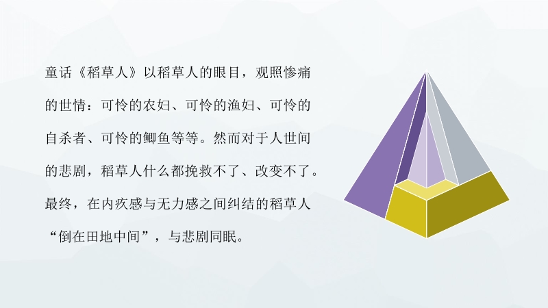 中国著名作家叶圣陶代表作《稻草人》名著知识点梳理作品解析课件PPT_第3页