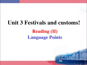 2020牛津译林必修第二册Unit3 Reading (II) language points 课件