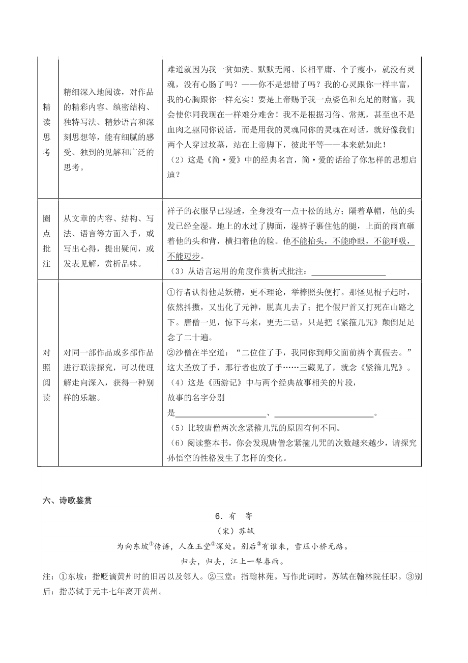 2021年江苏省扬州市广陵区中考二模语文试题（含答案）_第3页