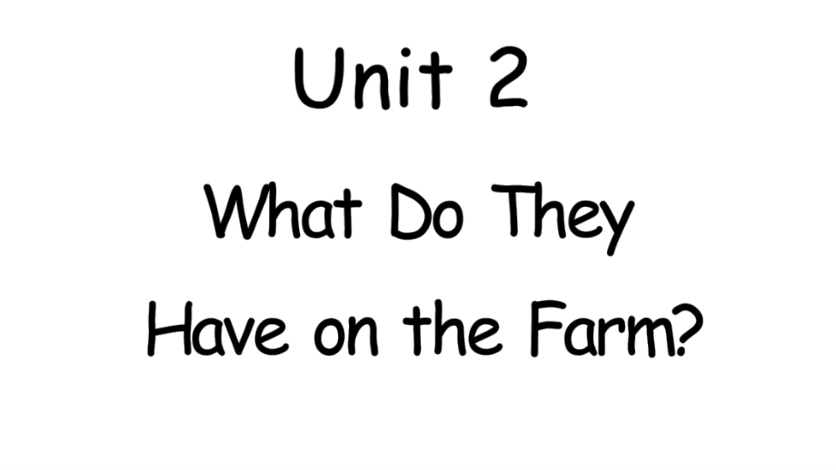 陜旅版（三起）四年级英语上册Unit2习题课件_第1页
