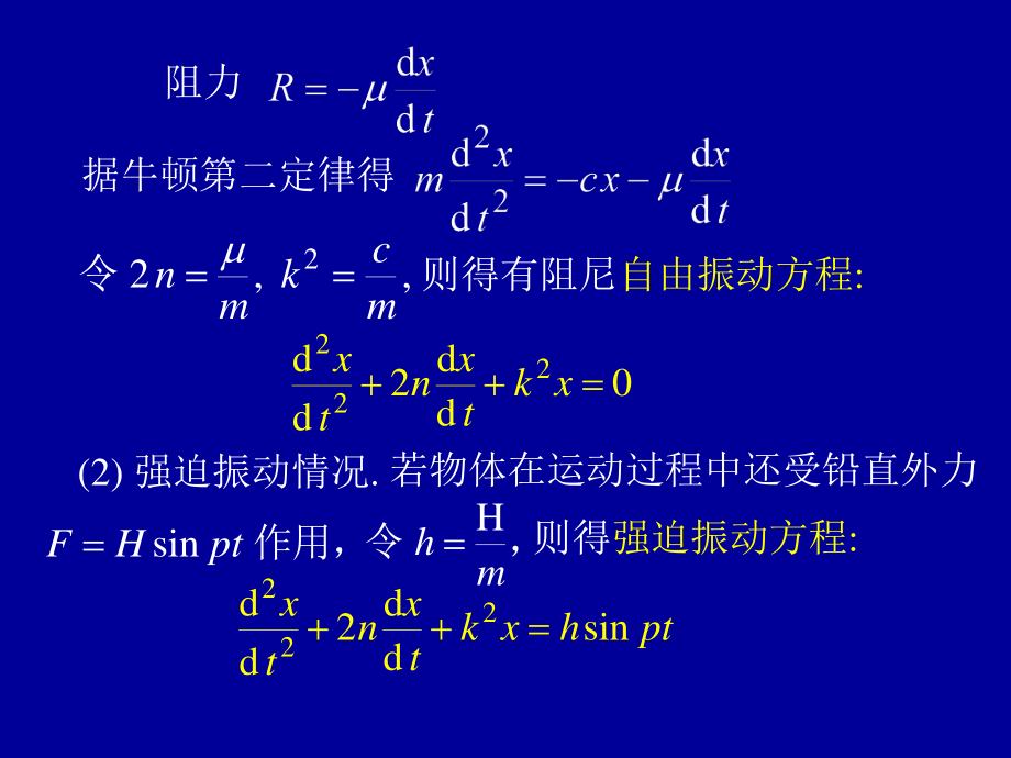 高等数学第七章第六节《高阶线性微分方程》课件_第3页